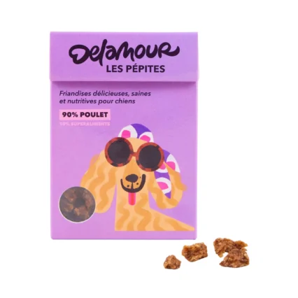 Les Pépites - Chicken Dog Treats (75 gram)