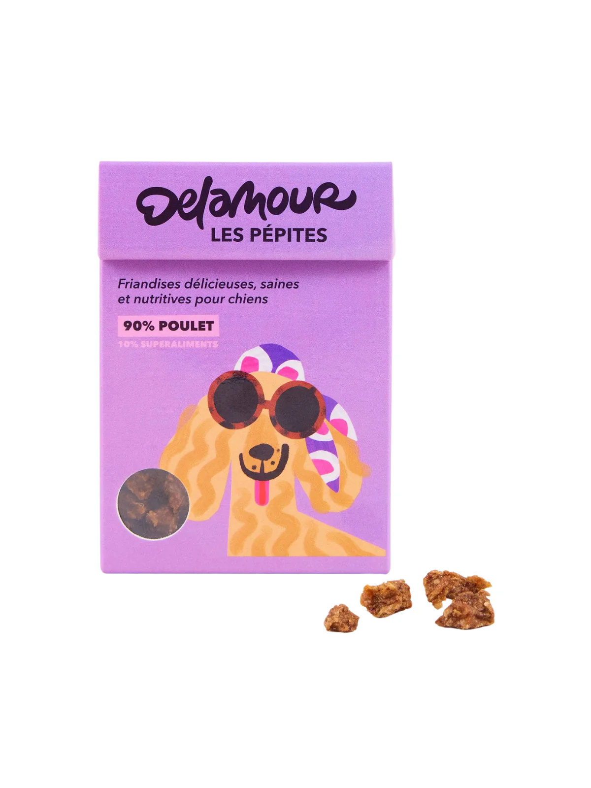 Les Pépites - Chicken Dog Treats (75 gram)