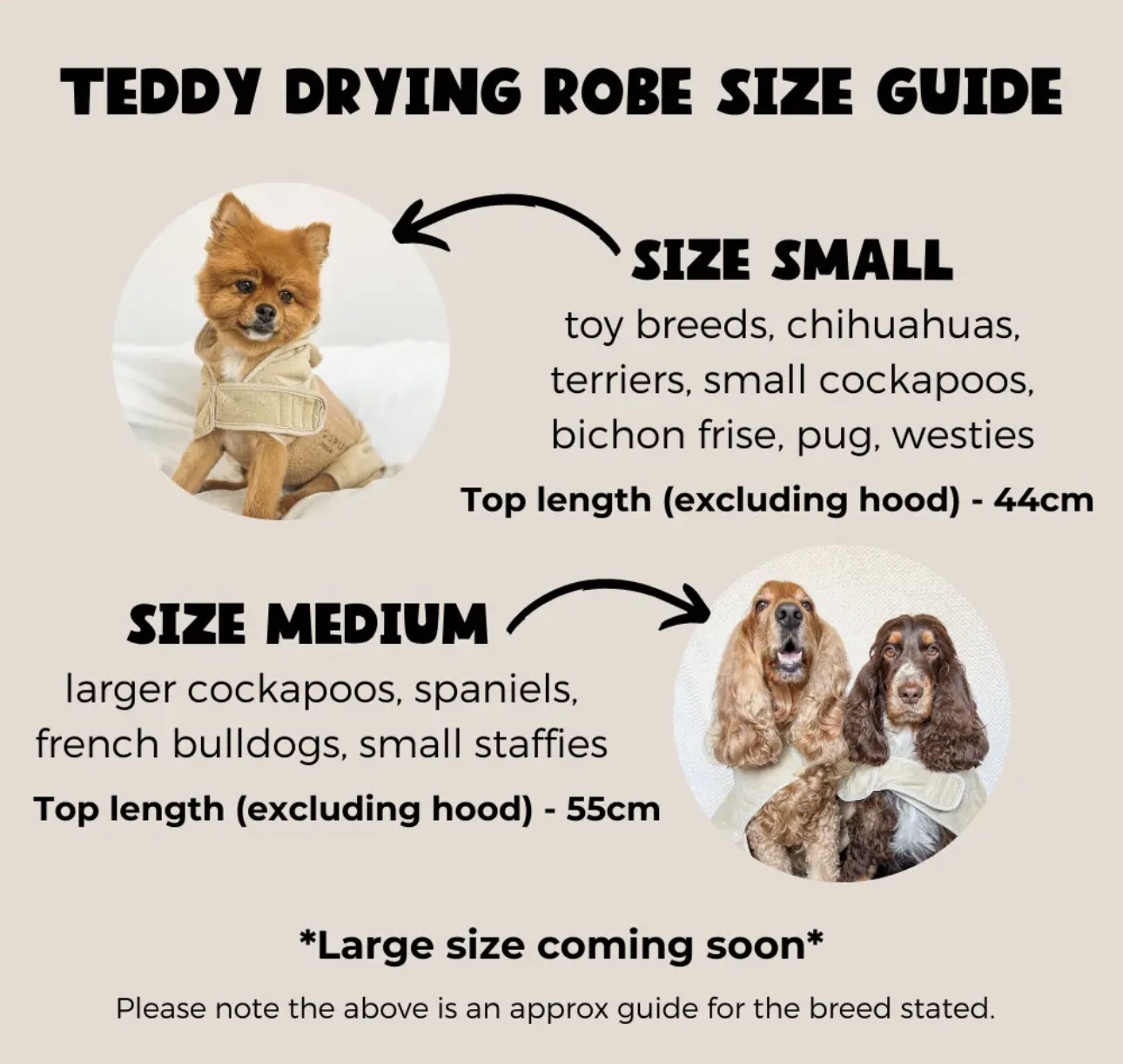 Cocopup Londen Teddy Droogjas Voor Honden - Afbeelding 6