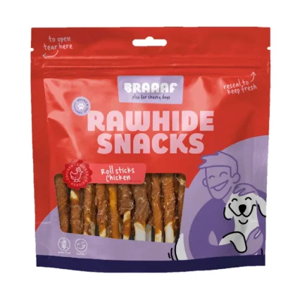 Braaaf Roll Sticks met kip (30st)