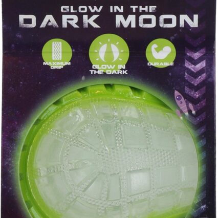 Dog Comets Glow in the Dark Moon Green M