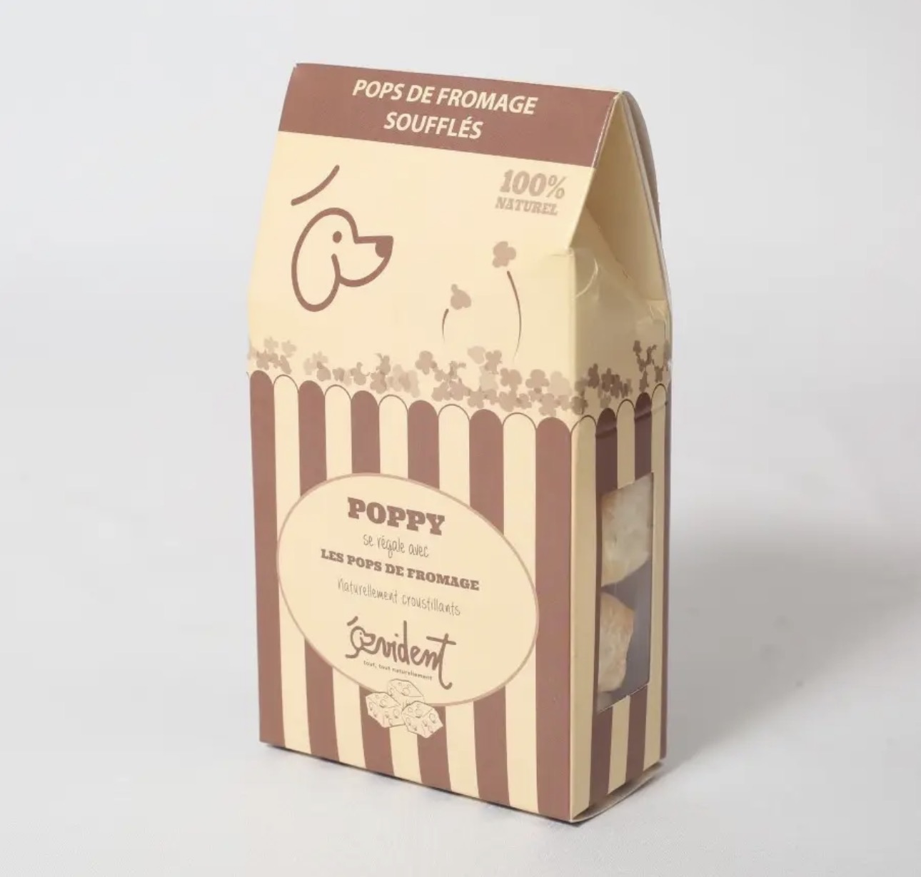 Poppy - Gepofte Kaassnacks (35gr)
